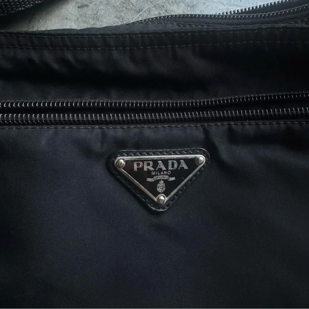 Prada Black Nylon Shoulder Bag - Picture 2 of 6